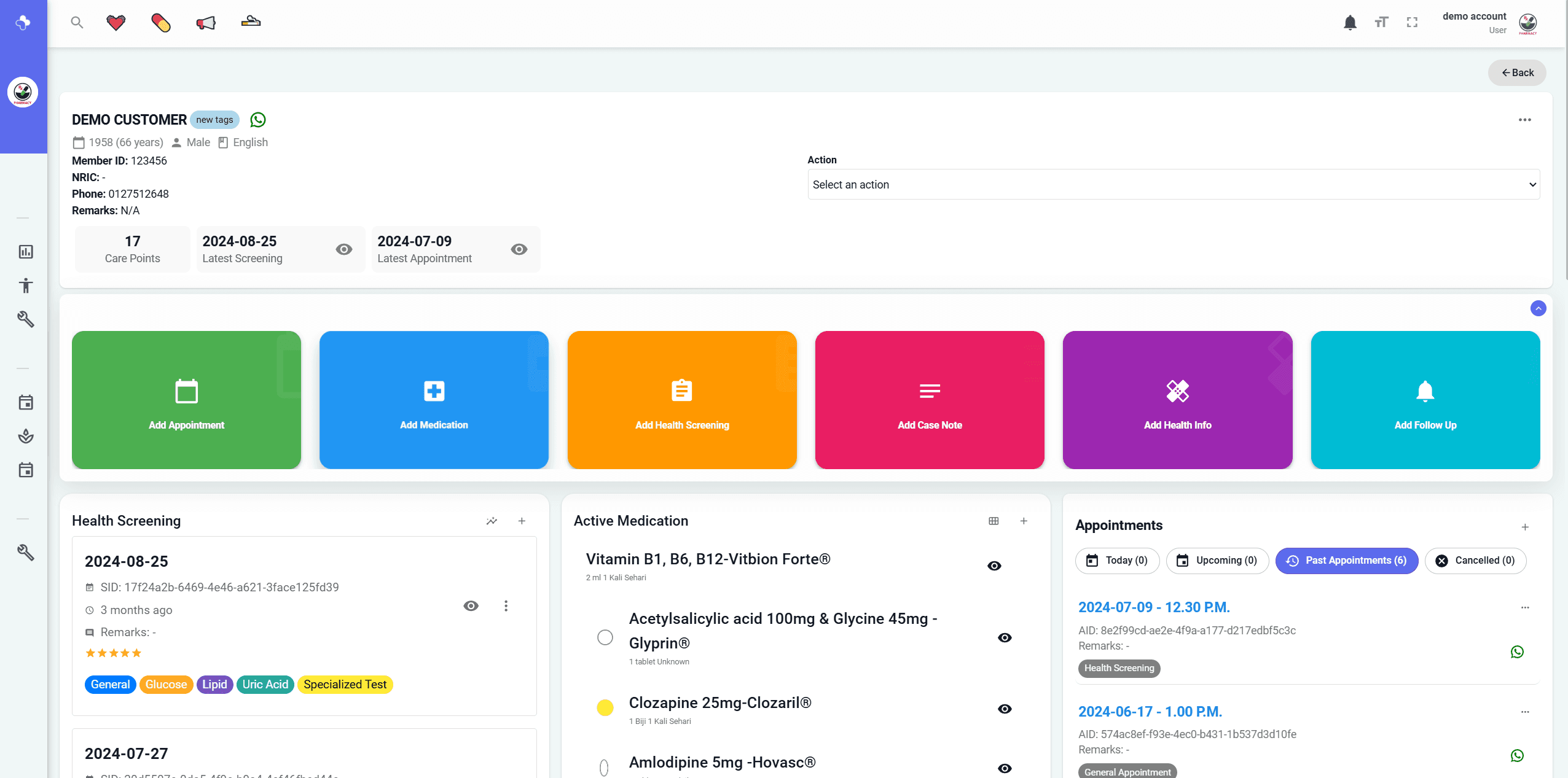 Multiple Modules for Patient Insights
