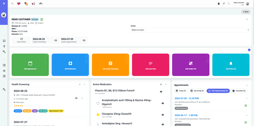 Multiple Modules for Patient Insights